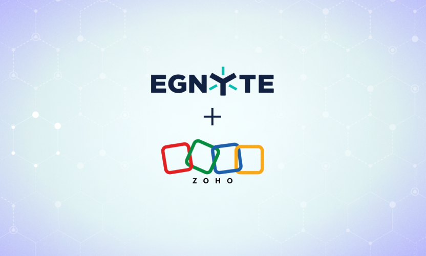 Boost Sales Productivity with Egnyte and Zoho CRM for Document Management