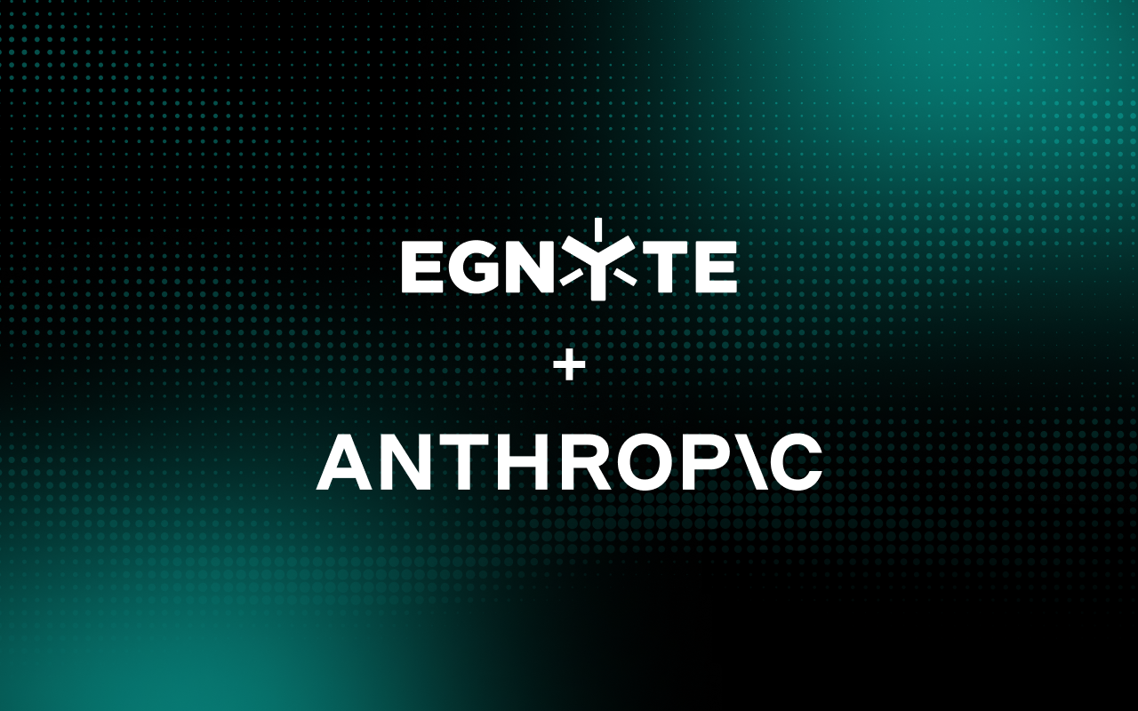 Egnyte joins Anthropic | AI 
