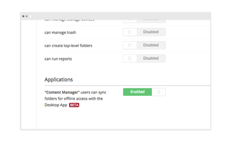 Enable Offline Sync for Specific Users