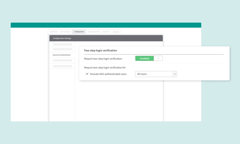 Skip two-factor authentication for SSO users