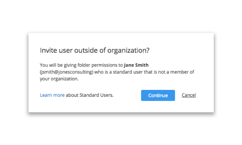 Standard User Permission Warnings