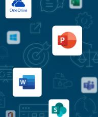 Microsoft 365 Compliance, Security, and Privacy Infographic