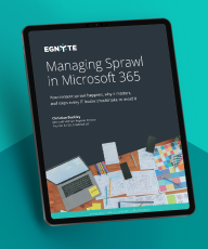 Managing Sprawl in Microsoft 365