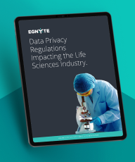 Data Privacy Regulations Impacting the Life Sciences Industry