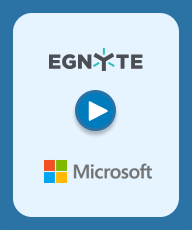 Egnyte Integration: Microsoft