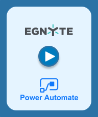 Egnyte Integration: Microsoft Power Automate