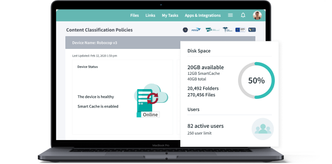 Run full compliance audit reports quickly and easily