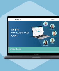 How Egnyte Uses Egnyte