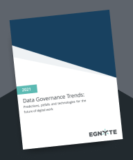 2021 Data Governance Trends Report