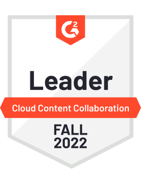 Leader in Cloud Content Collaboration