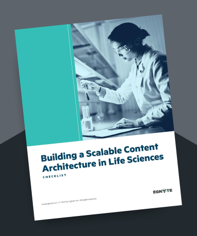 Building a Scalable Content Architecture in Life Sciences