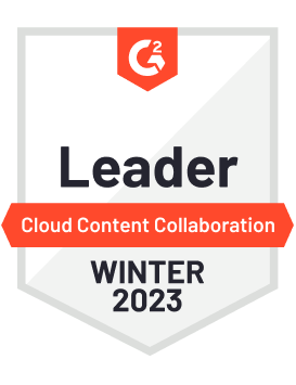 Leader in Cloud Content Collaboration