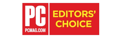 PC Mag Editors Choice 4.5 Stars