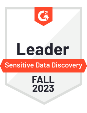 Sensitive Data Discovery Fall 2023 G2 Awards