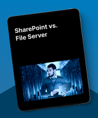 share point vs file server