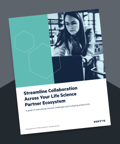 Streamline Collaboration Across Your Life Science Partner Ecosystem