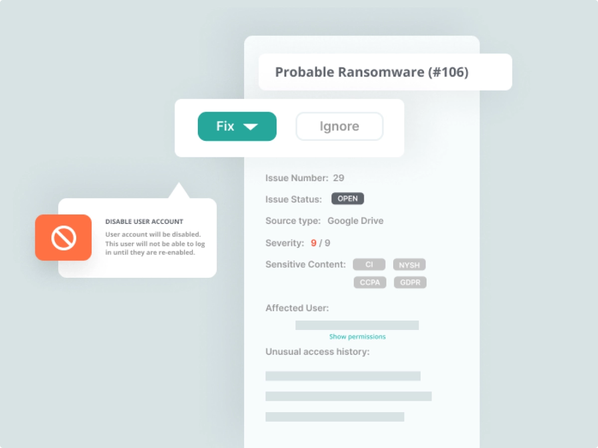 Detect and Recover From Ransomware