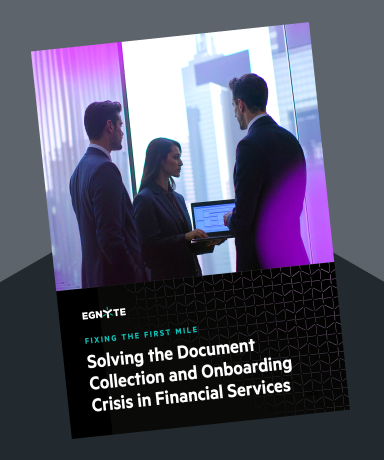 Solving the Document Collection and Onboarding Crisis in Financial Services