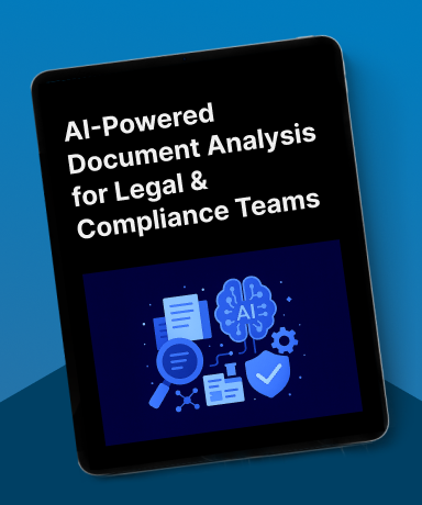 AI-Powered Document Analysis for Legal & Compliance Teams