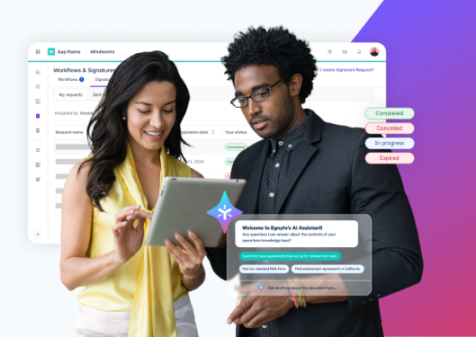 Egnyte next generation platform dashboard
