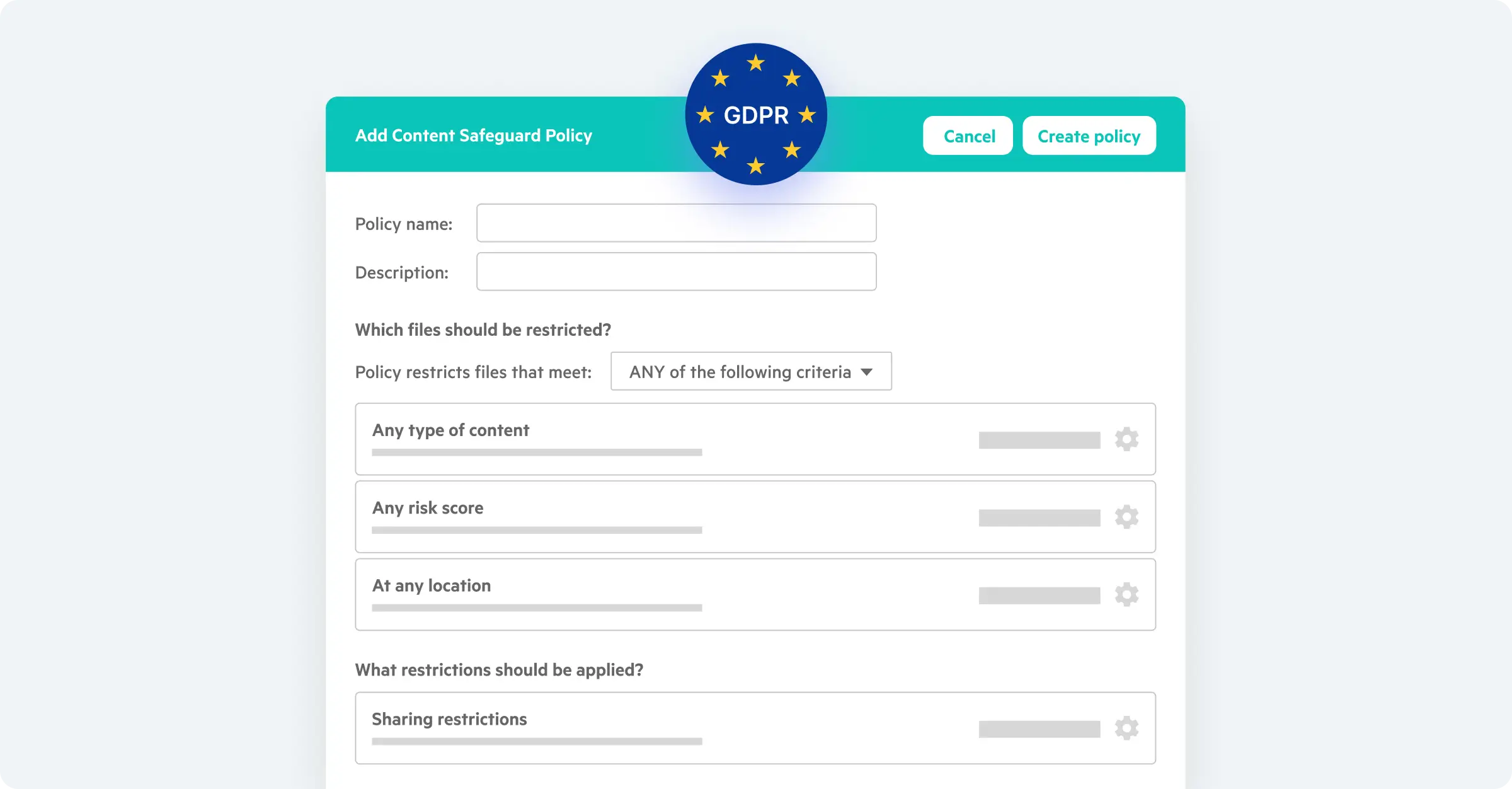  Egnyte GDPR content safeguard policy