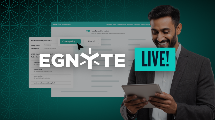 Egnyte Live! Governance
