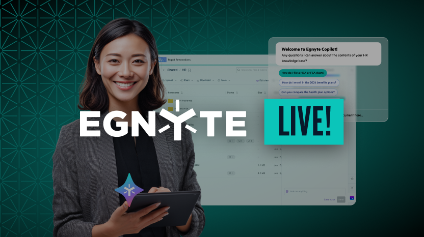 Egnyte Live! Intelligence