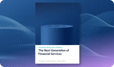 Automated secure and ai powered financial services