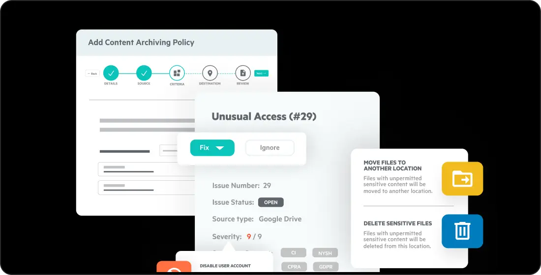 Egnyte unusual access security alert