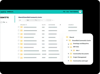 Egnyte construction document management