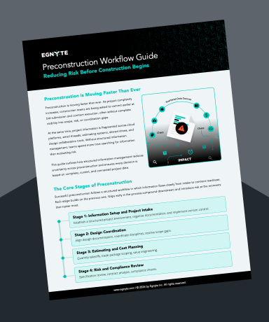 Preconstruction Workflow Guide