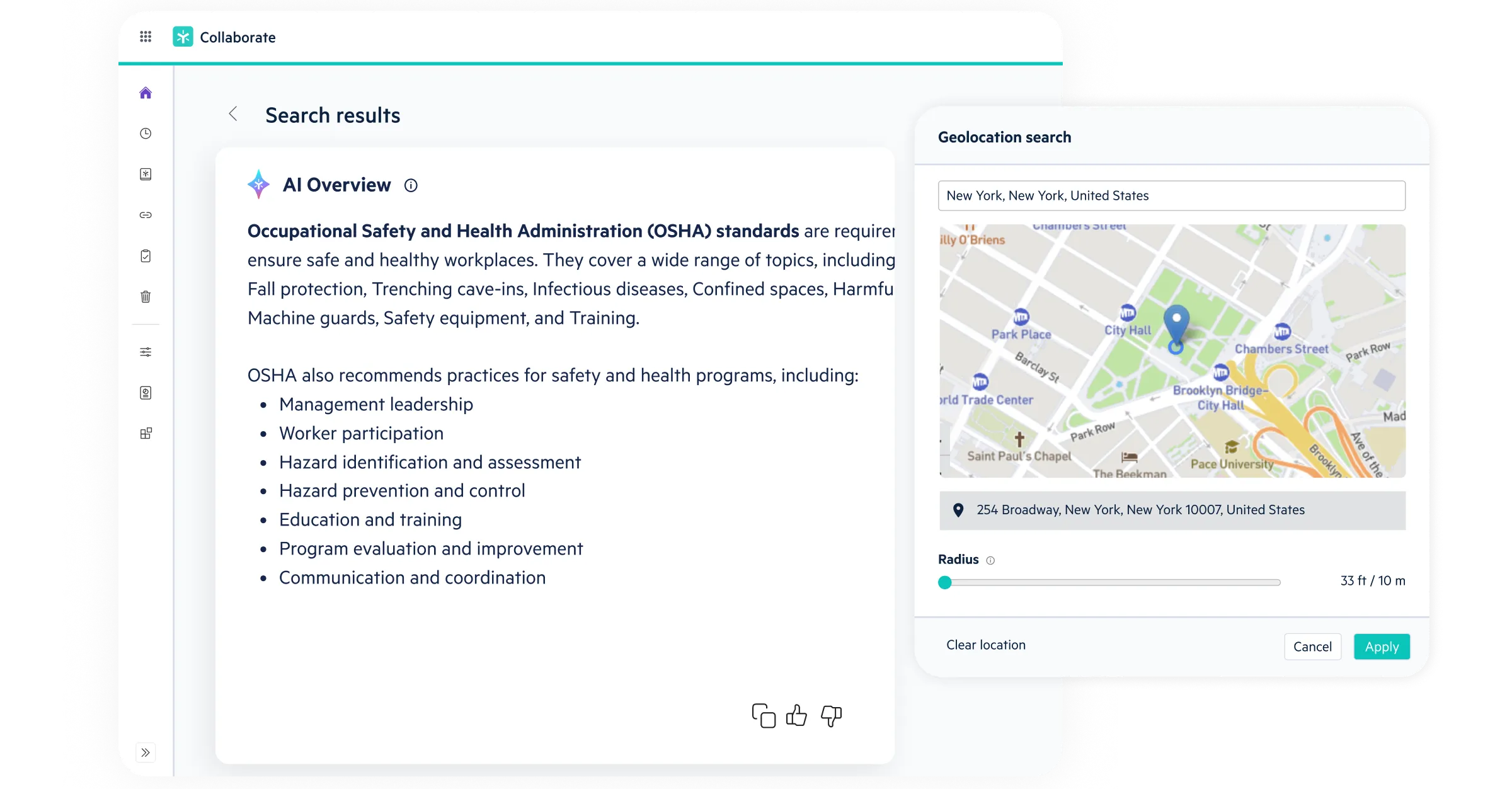 AI Search Product Tour