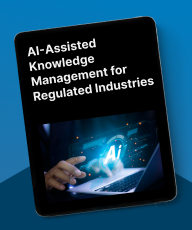 AI-Assisted Knowledge Management for Regulated Industries