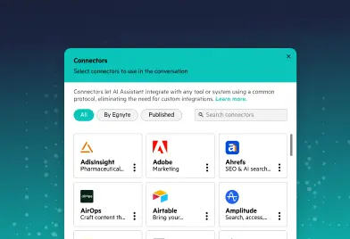 Egnyte AI Connectors