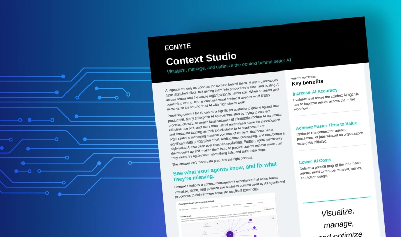  Egnyte Context Studio Datasheet
