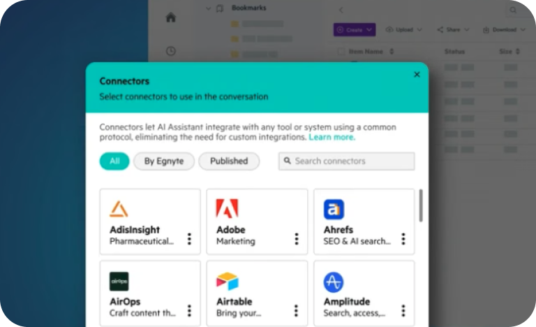 Introducing Egnyte’s AI Connectors