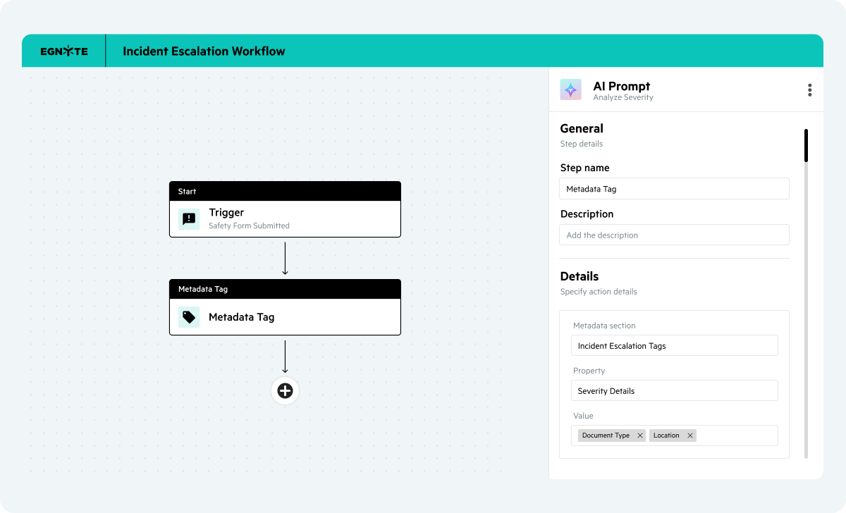 Embed AI Actions and Auto-Apply Metadata Tags