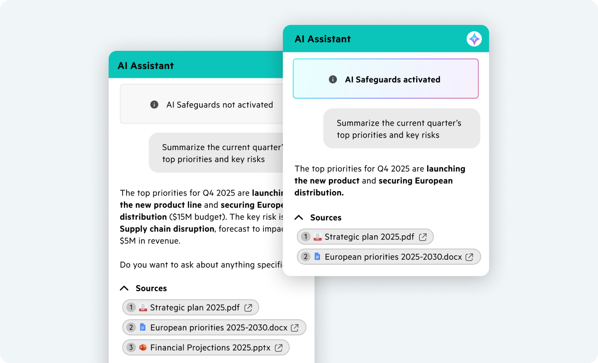 Exclude Highly Sensitive Data From AI Responses