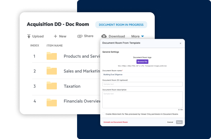 Egnyte Document Room: Turnkey Setup and Enhanced Collaboration