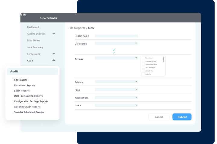 Comprehensive Audit Logs & Reports